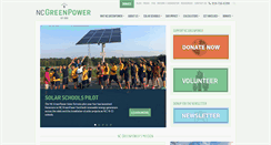 Desktop Screenshot of ncgreenpower.org